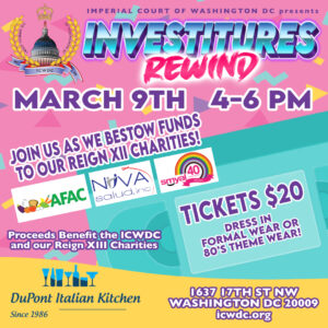 Investitures Rewind Flyer