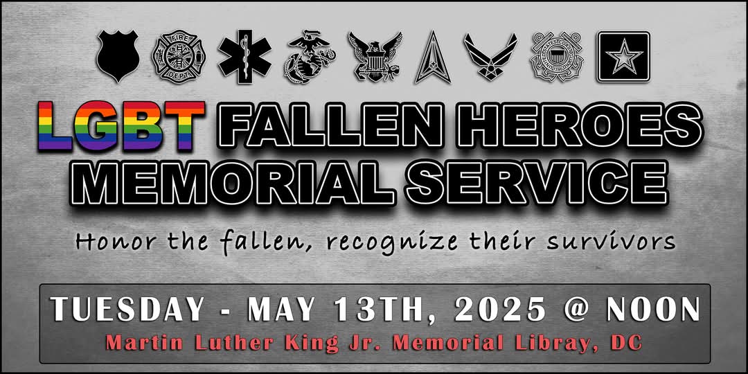 Fallen Heroes Memorial Service Flyer